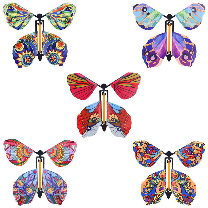 Adereços mágicos borboleta voadora borboleta mágica brinquedo novo e exclusivo