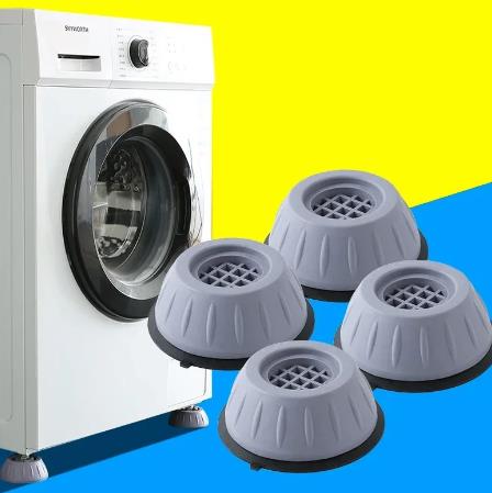 Almofada para os pés da máquina de lavar, aumentando a base do rack antiderrapante à prova de choque