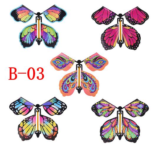 Adereços mágicos borboleta voadora borboleta mágica brinquedo novo e exclusivo