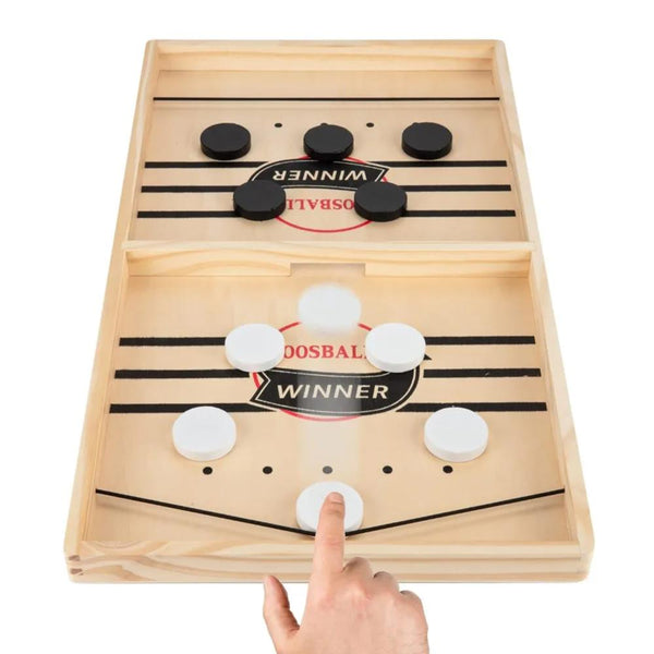Fast Sling Puck Jogo de Tabuleiro Mesa Hóquei Pebolim Vencedor Brinquedos Interativos