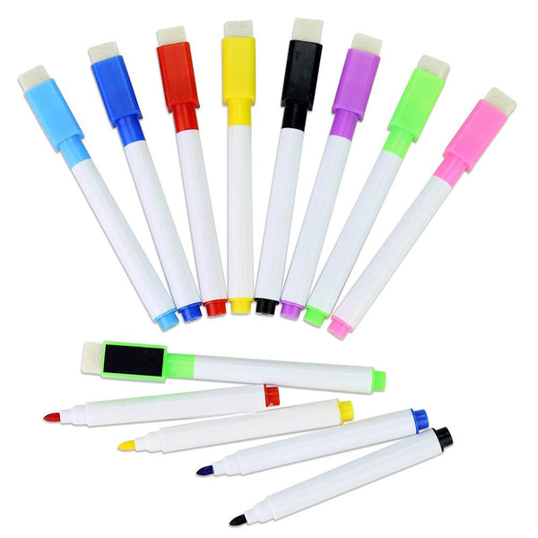 Caneta para quadro branco caneta apagável multicolorida caneta à base de água com núcleo preto