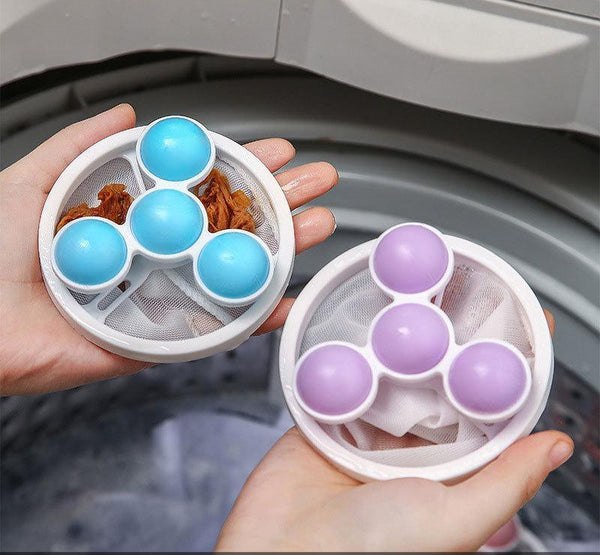 Saco de filtro flutuante para máquina de lavar, filtro de cabelo, bola de lavanderia