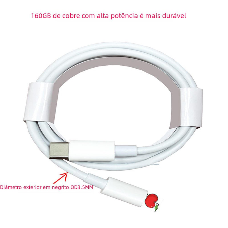 Aplicável ao cabo de dados Apple Cabo USB 20WPD cabo de carregamento rápido