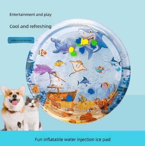 Almofada para cama de água para animais de estimação