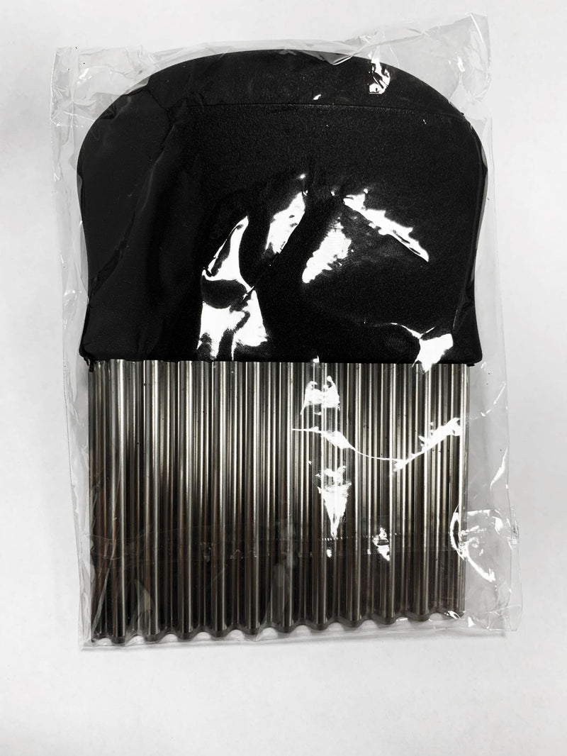 Aço inoxidável Spike Potato Knife Wave Knife Creative Cutter Ferramentas de cozinha French Fries Cutter Deep Corrugated