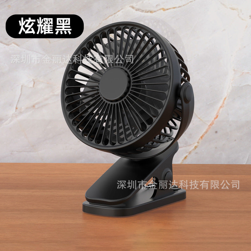 Nova garra de gato sem escova clipe ventilador mini silencioso portátil dormitório carrinho usb recarregável pequeno ventilador