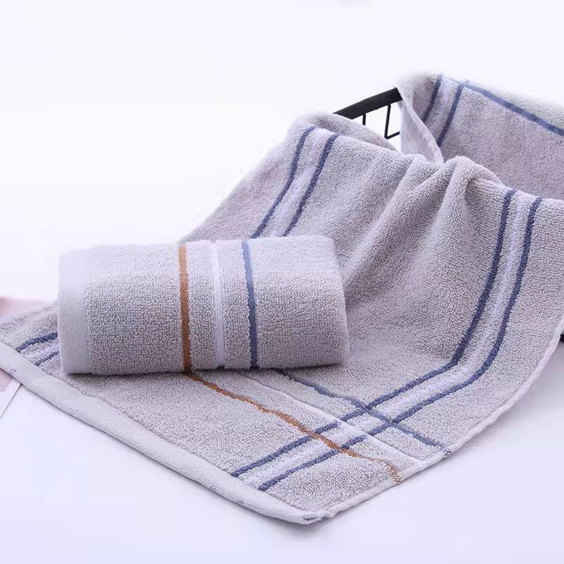 Toalha de algodão puro 100% algodão absorvente para lavagem facial doméstica