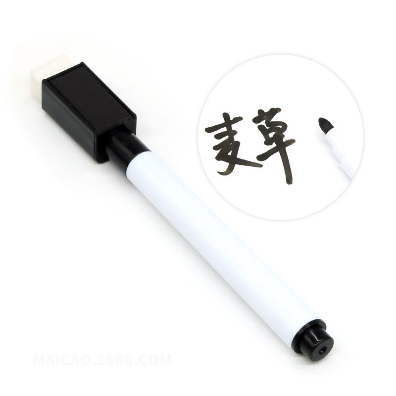 Caneta para quadro branco caneta apagável multicolorida caneta à base de água com núcleo preto