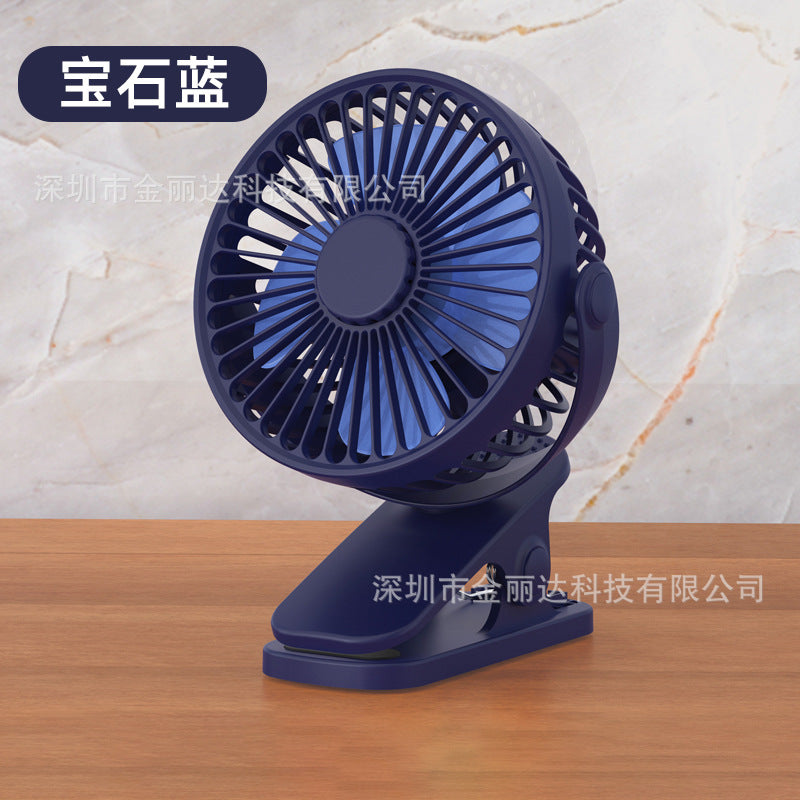 Nova garra de gato sem escova clipe ventilador mini silencioso portátil dormitório carrinho usb recarregável pequeno ventilador