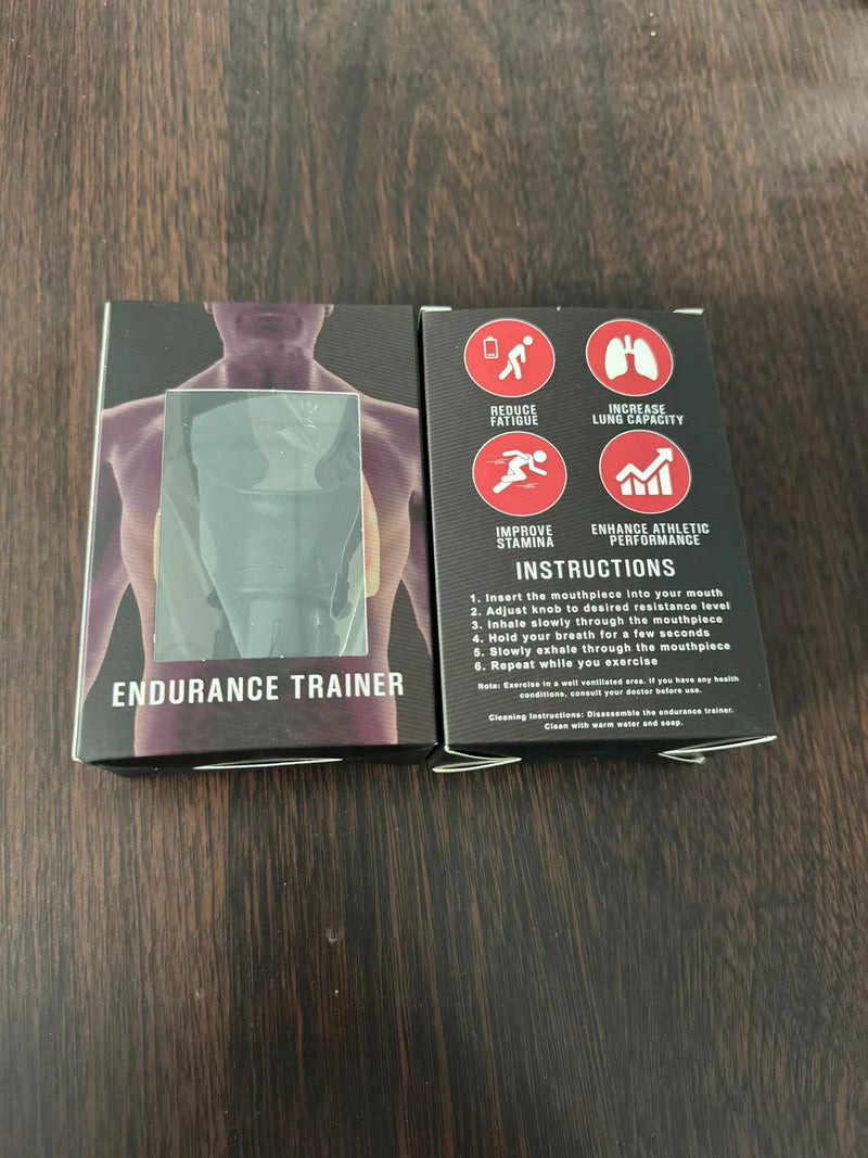 Treinador de fitness portátil com capacidade pulmonar, treinador de respiração abdominal, resistência ajustável