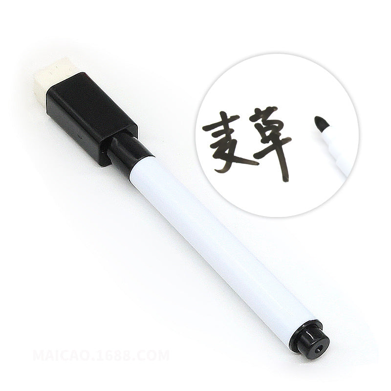 Caneta para quadro branco caneta apagável multicolorida caneta à base de água com núcleo preto