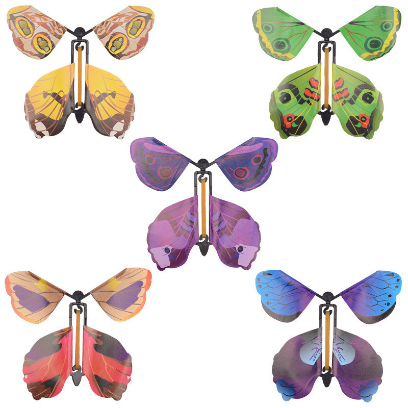 Adereços mágicos borboleta voadora borboleta mágica brinquedo novo e exclusivo