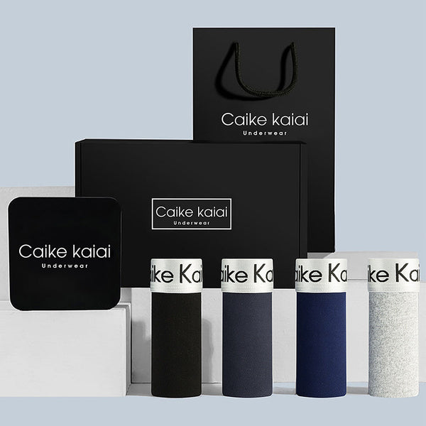 Ropa interior de los hombres al por mayor ropa interior boxer shorts de los hombres transpirables antibacterianos de los hombres color sólido juvenil boxer shorts moda