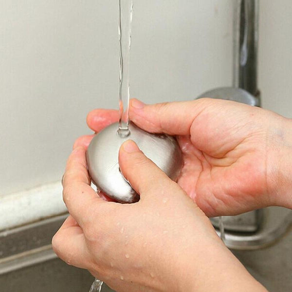 Sabonete desodorante de aço inoxidável para lavar as mãos