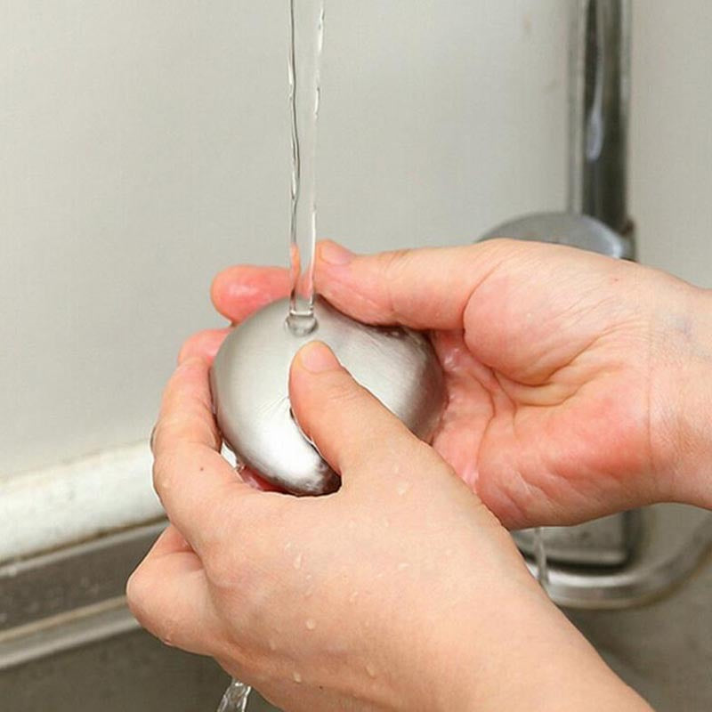 Sabonete desodorante de aço inoxidável para lavar as mãos