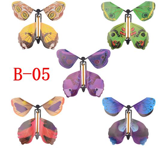 Adereços mágicos borboleta voadora borboleta mágica brinquedo novo e exclusivo