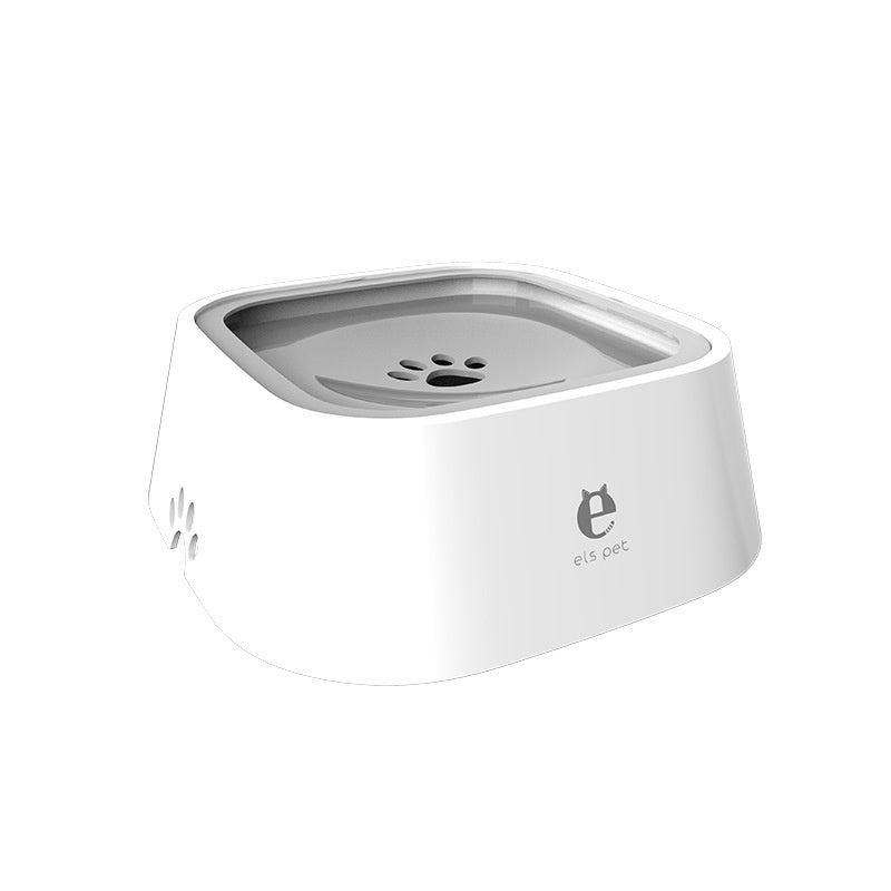 Tigela de água potável para cães, dispensador de água potável flutuante e não molhante