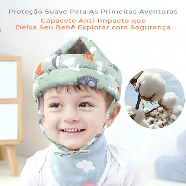 BabyGuard Capacete de Proteção 360°: Proteja Seu Bebê em Cada Descoberta