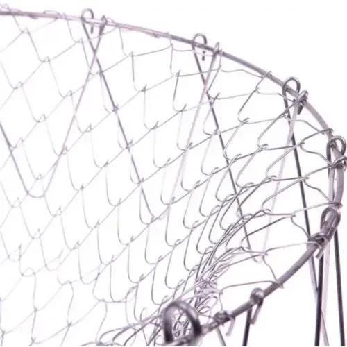 Cesta de fritura dobrável multifuncional para cozinha
